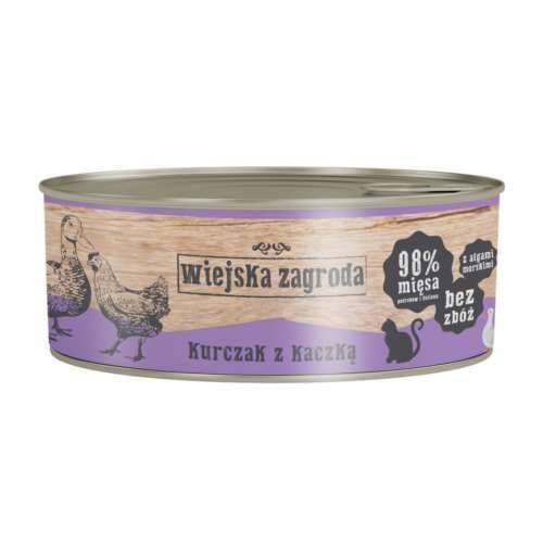 Wiejska Zagroda Kot Kurczak z Kaczką 85gr