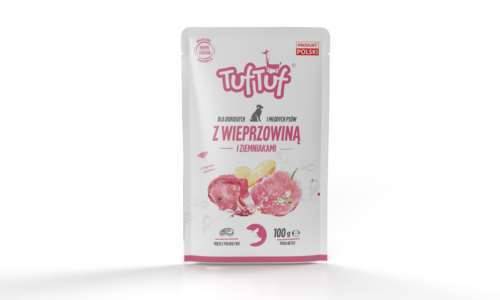 Saszetka Mielonka wieprzowina z ziem 100gr TUF TUF
