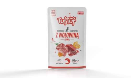 Saszetka Mielonka wołowina z dynią 100gr TUF TUF