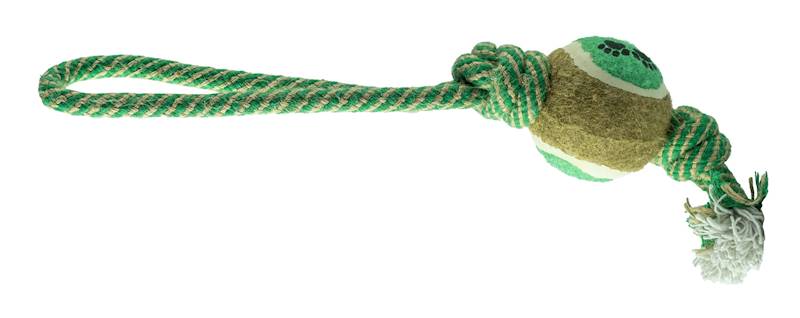 ZIPPY Zabawka linka 34 cm z piłką tenisową