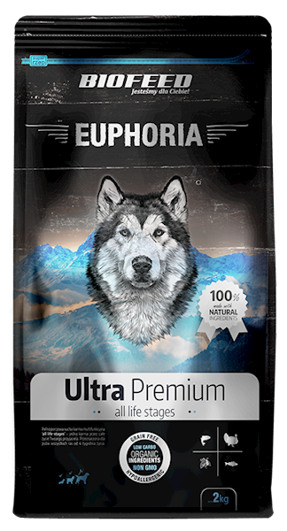 Euphoria DOG ULTRA PREMIUM 2 kg (all dog)