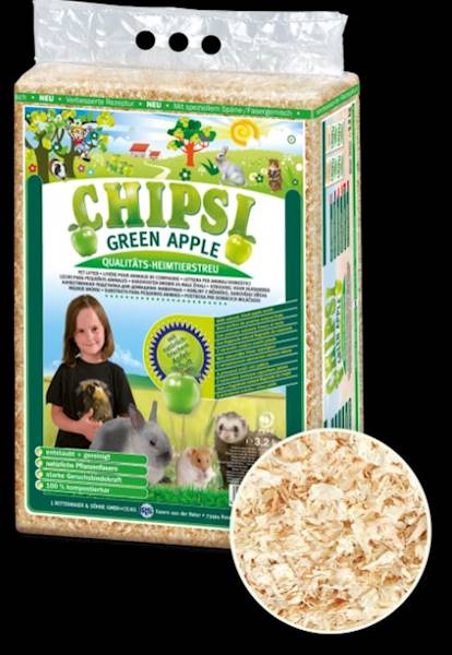Chipsy GREEN APPLE 60L - 3,2kg