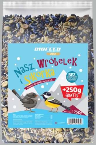 Nasz wróbelek i sikorka 1,25kg pokarm dla ptaków