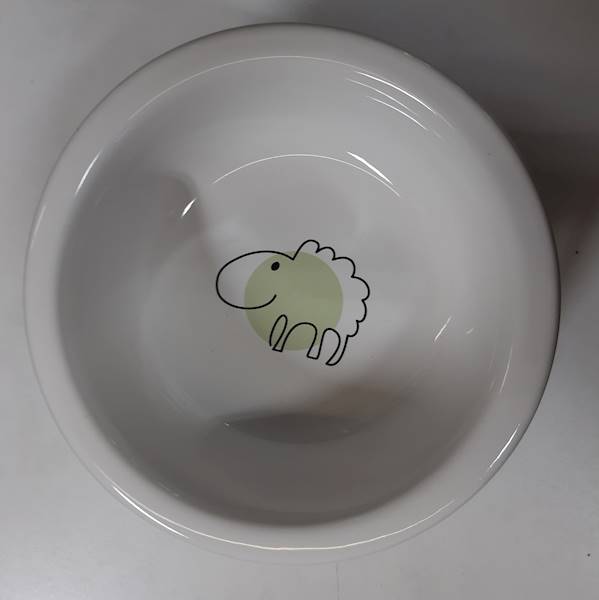 Miska ceramiczna uniwersalna 14x5cm na ramce 8-9cm
