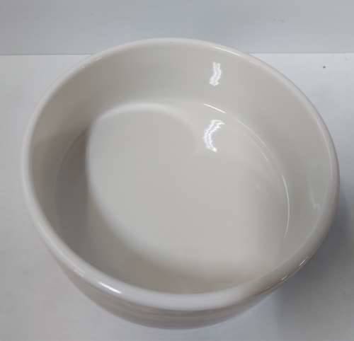 Miska ceramiczna dla psa z motywem drewna 16x6cm
