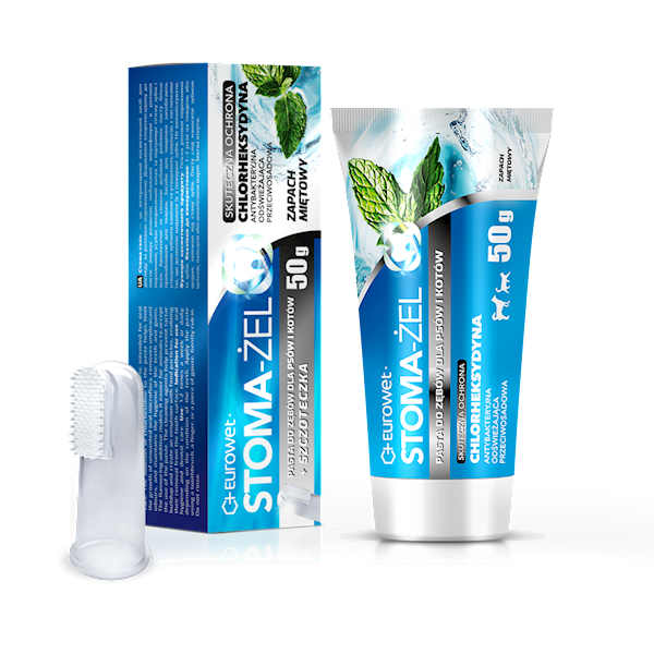 Stoma-Żel 50 g + szczoteczka Z CHLORHEKSYDYNA