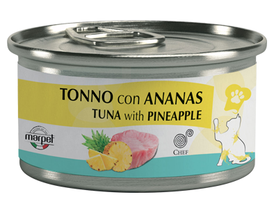 Monobiałkowa Mokra Karma Dla Kota tuńcz,ananas 80g