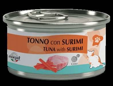 Monobiałkowa Mokra Karma Dla Kota tuńcz,surimi 80g