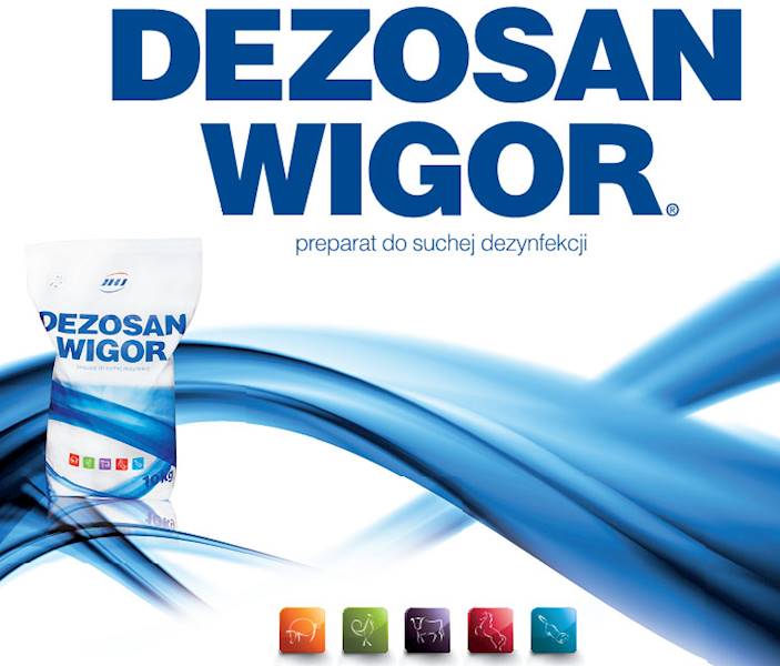 Dezosan Wigor 10kg z miętą