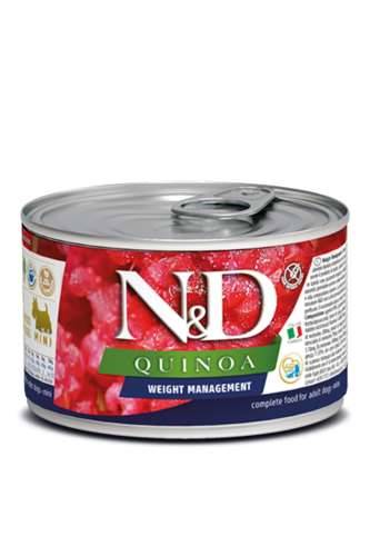 N&D Dog Quinoa Weight Management 140 gr