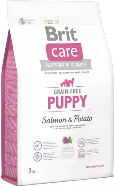 Brit Care Grain-free Puppy Salmon & Potato 3kg