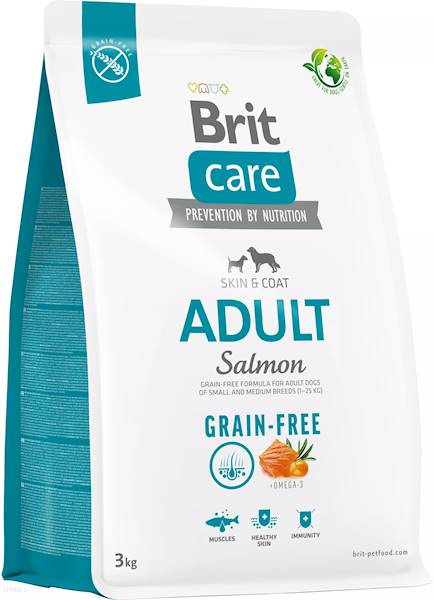 Brit Care Dog Grain-Free Adult Salmon 3kg