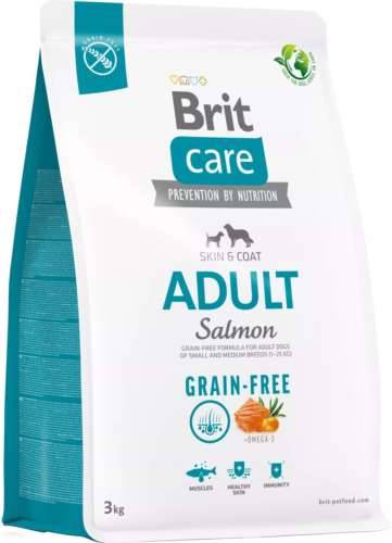 Brit Care Dog Grain-Free Adult Salmon 3kg