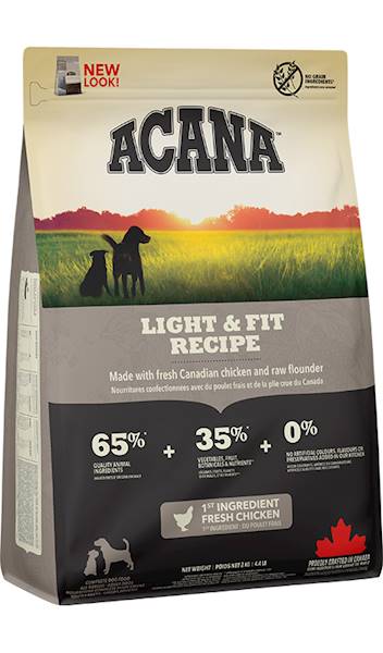 ACANA LIGHT & FIT DOG 2KG
