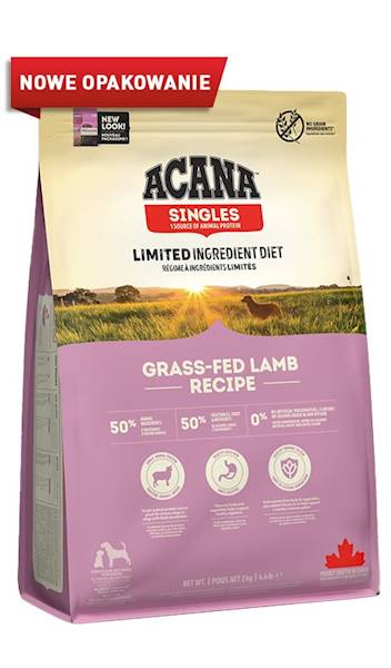 ACANA SINGLES Grass-Fed Lamb monobiałkowa 2  kg