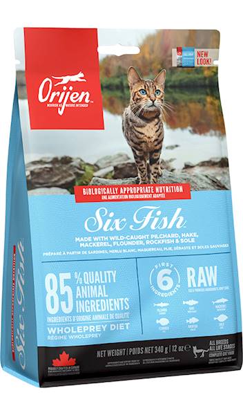 ORIJEN SIX FISH CAT 340 Gram