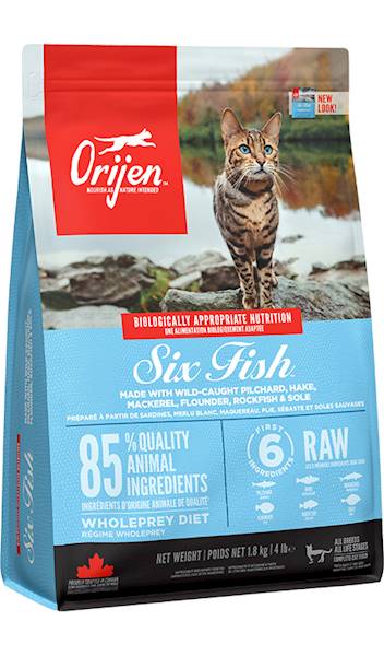 ORIJEN SIX FISH CAT 1.8KG