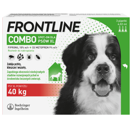 FRONTLINE combo dla psów XL 3 pipety