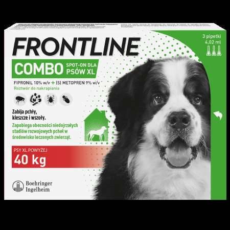 FRONTLINE combo dla psów XL 3 pipety