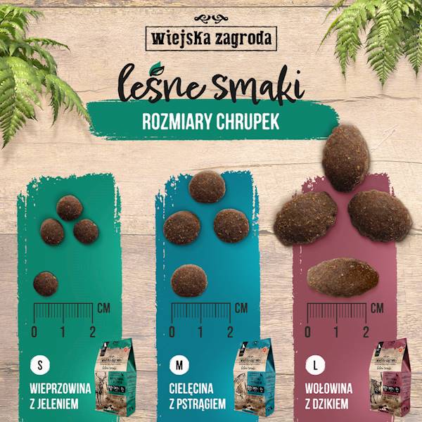 Wiejska Zagroda Leśne smaki wieprzowina,jeleń 2kg