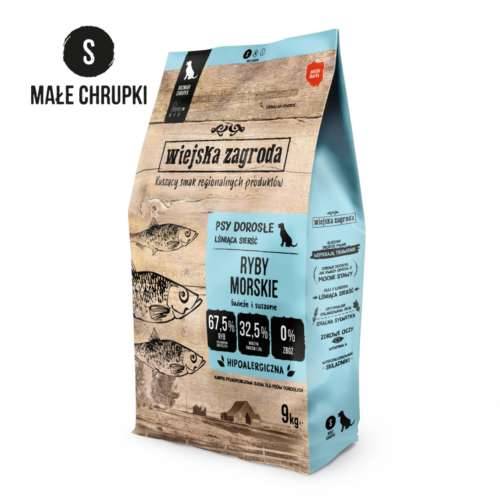 Wiejska zagroda Ryby morskie chrupki małe S 9KG