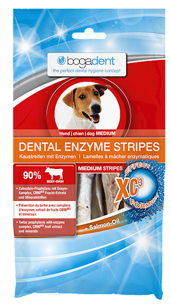 bogadent® DENTAL ENZYME STRIPES medium 100g