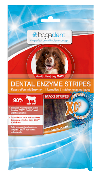 bogadent® DENTAL ENZYME STRIPES maxi 100g
