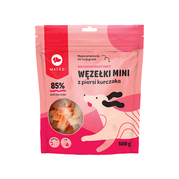 SM  WĘZEŁKI MINI Z PIERSI KURCZAKA 500g
