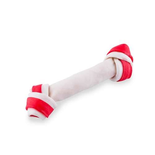 Maced KO Kość Wiązana Biał-Czerwona 11cm