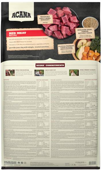 ACANA RED MEAT DOG 9,7 KG