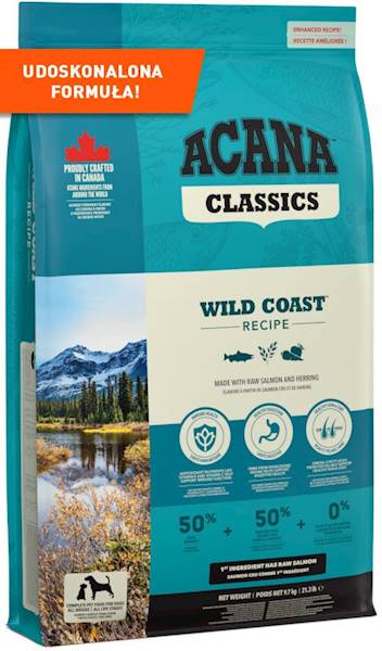 ACANA WILD COAST DOG 9,7 KG
