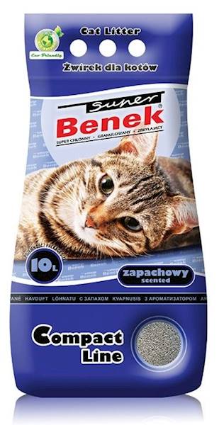 Żwirek Super Benek Compact Bryza Morska 10L Active