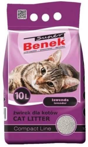 Żwirek Super Benek Compact Lawenda 10 L Active