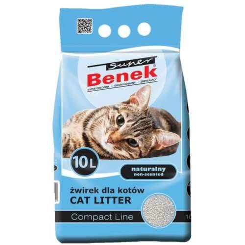 Żwirek dla kota Super Benek Compact 10L Active