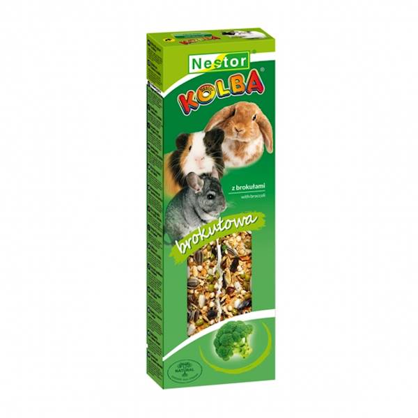 KOLBA GRYZOŃ I KRÓLIK Z BROKUŁEM 2szt. 115gr