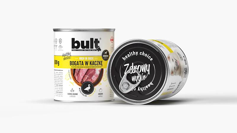 Bult puszka bogata w kaczkę 800 gram