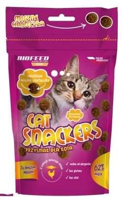 CAT SNACKERS 60g - MIĘSNE CIASTECZKA dla kotów