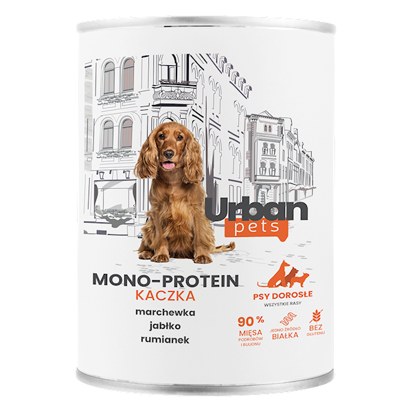 Karma mokra Urban Pets Mono Protein kaczka 400 g