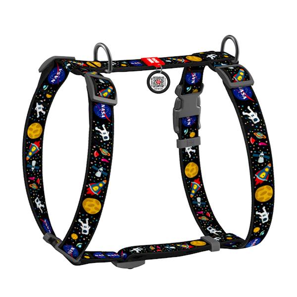 WAUDOG Nylon szelki wzór "NASA" M