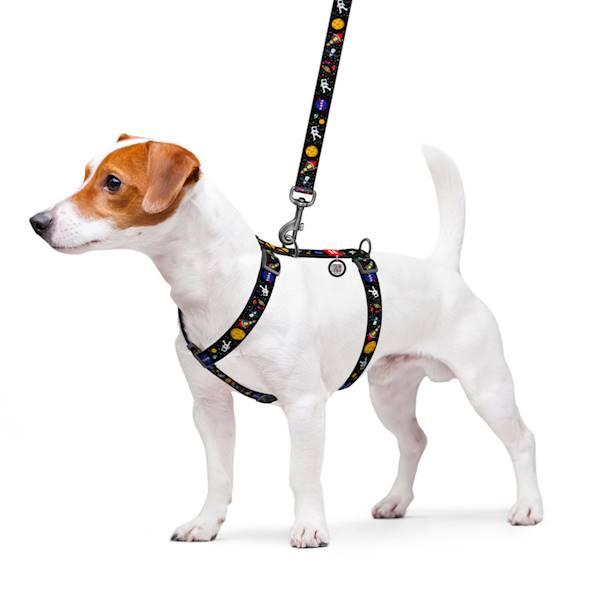 WAUDOG Nylon szelki wzór "NASA" M
