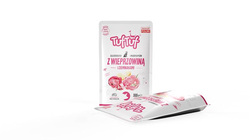 Saszetka Mielonka wieprzowina z ziem 300gr TUF TUF