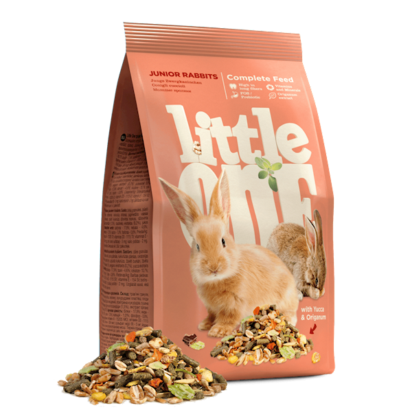 Little One dla młodych królików juka i oregan 400g