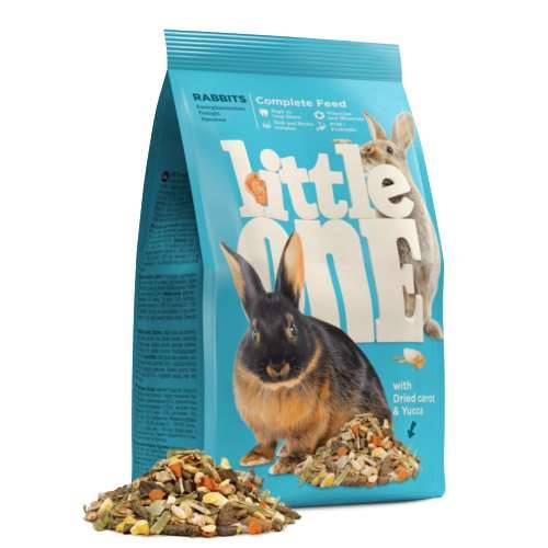 Little One dla królików z suszoną marchewką 400g