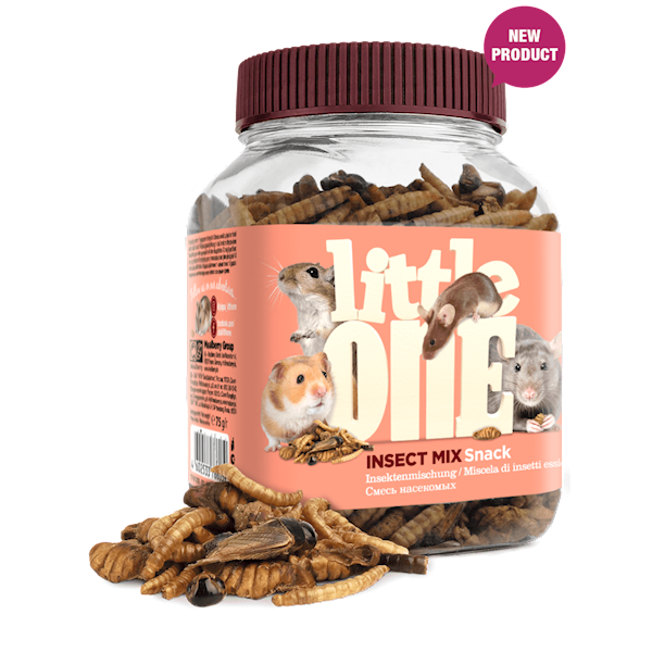 Little One Snack Mix owadów 75g
