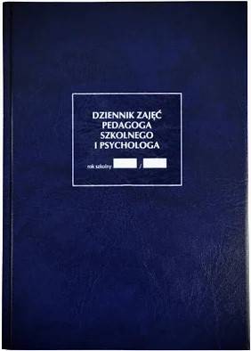Dziennik zajęć pedagoga szkolnego i psyc. MEN-I/10