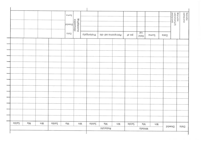 Kartoteka do PKZP A5 (100szt.) 2-31-5