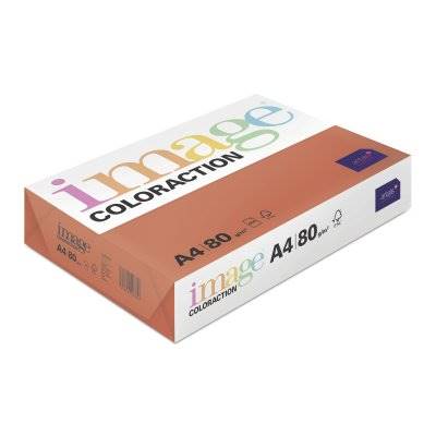 Papier ksero A4 czerwony 80g LONDON 500 ark.