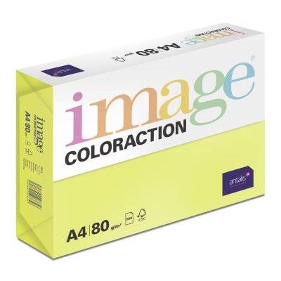 Papier ksero A4 kolor 160 g. żółty 250ark.