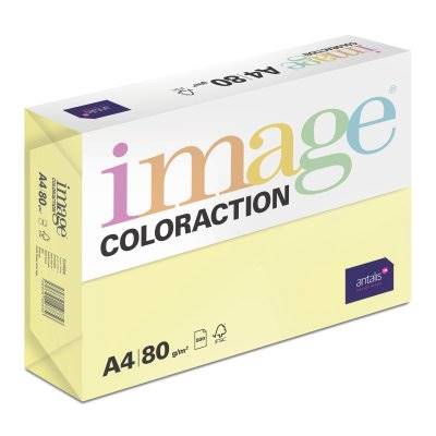 Papier ksero A4 kolor żółty FLORIDA 80g 500 ark.