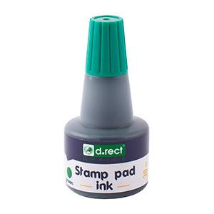 Tusz do stempli D.RECT zielony 30 ml